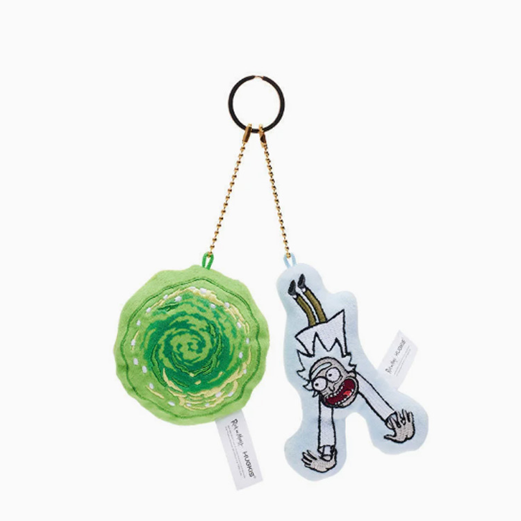 Plush rick and morty